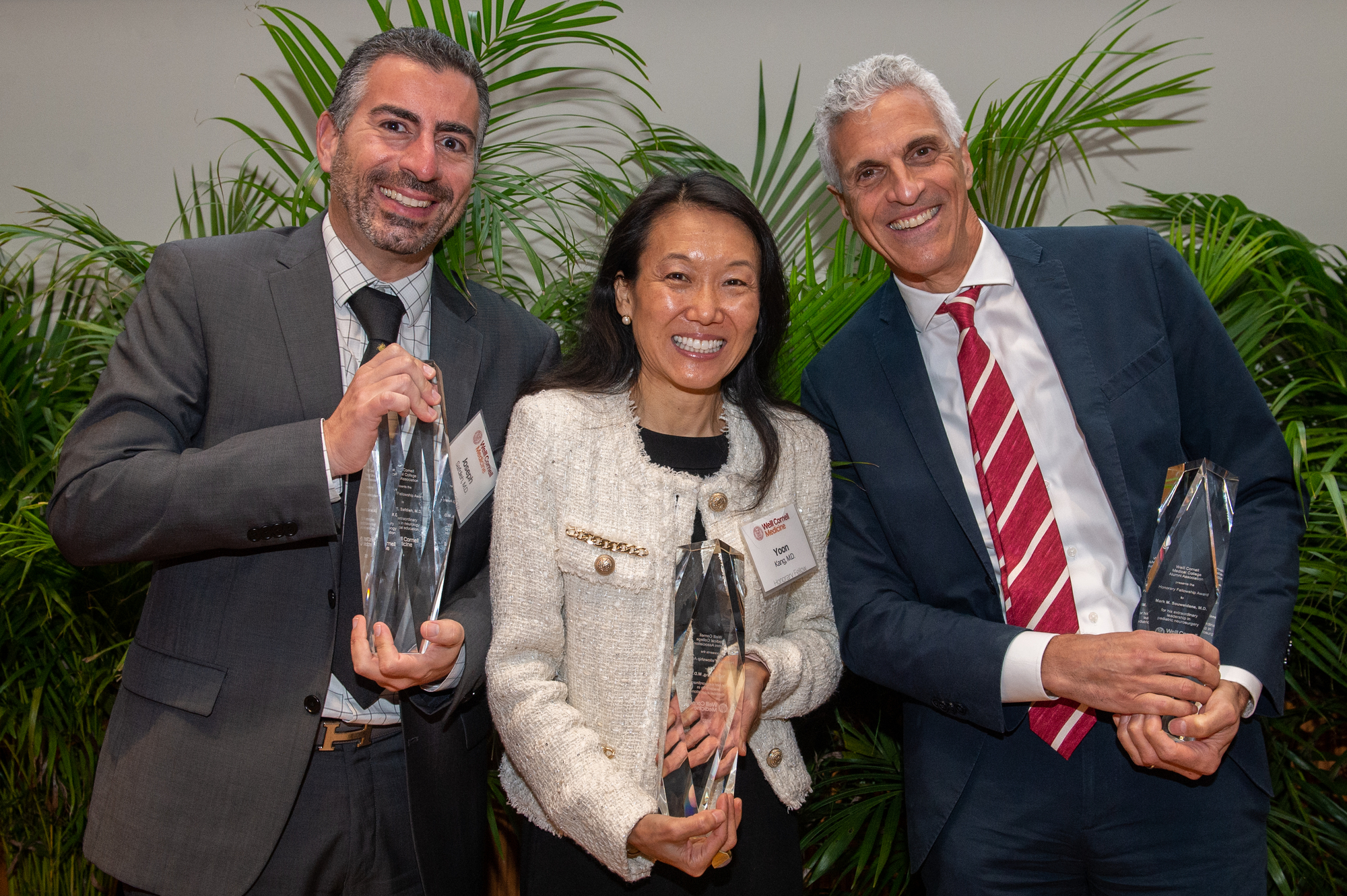 Drs. Joseph Safdieh, Yoon Kang, and Mark Souweidane