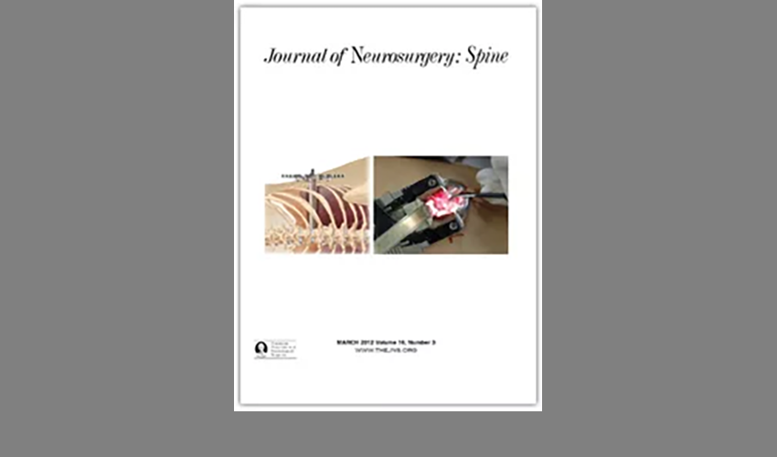 JNS Spine 2012, March