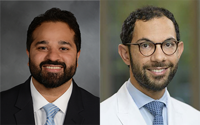 Dr. Ibrahim Hussain and Dr. Nelson Moss