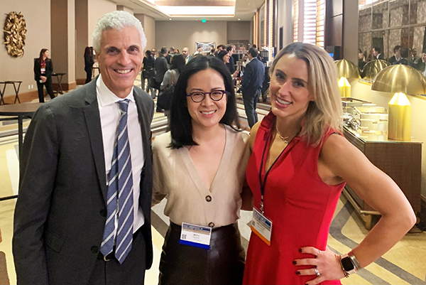 Mark Souweidane, Rita Nguyen, and Michelle Buontempo at Peds Section 2023
