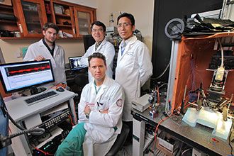 Dr. Theodore Schwartz and team at Weill Cornell Medicine Neurosurgery Epilepsy Lab