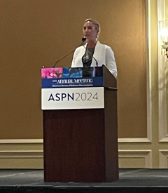Dr. Caitlin Hoffman at ASPN 2024