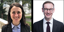 Alexandra Larsen and Andrew Garton were matched with Weill Cornell Medicine Neurosurgery for their residency program 