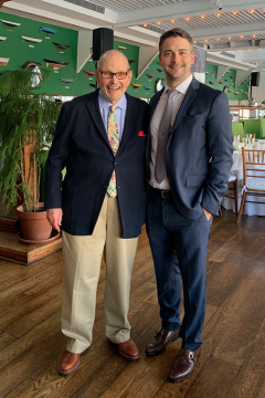 Dr. Michael Apuzzo and Dr. Joseph Carnevale