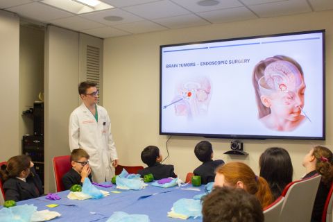 The Earliest Mentorship: Fifth Graders Learn About Medicine